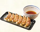 当店自慢の焼餃子（横濱魚萬 新横浜店）