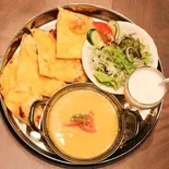 ガーリックナンセット Garlicnan set（インドレストランRAJA＆CAFE）