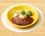 ビーフ100%大葉おろしの粗挽きステーキ風ハンバーグ（ガスト 西新店）