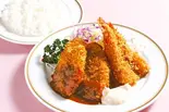 Bセット エビフライとヒレカツ盛り合わせライス付き(銀座スイス)