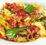 回鍋肉（上海餃子）