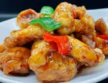 【溜肉段】 豚ロースの揚げ醤油炒め(銀座香菜チャイナGinzaShansaiChina)