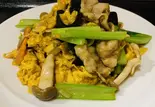 豚肉と玉子木くらげ炒め（中華料理 錦園）