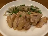 大山鶏の鉄板焼き（屋台鉄板 三寸）