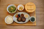 Wハンバーグ定食（Picoti Picota 日本橋髙島屋店）