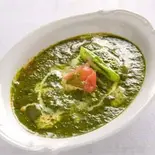 サグチキンカレー➕ナン(インド&ネパール バル ラクシュミー)