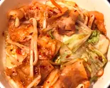 豚キムチ丼(居心伝天保山店)