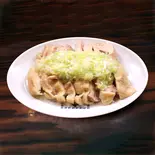 蒸し鶏のネギソース（珉珉 曽根崎店）