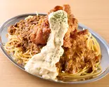 タルタルチキン＆ミートソース Tartar Chicken＆Meat Sauce（スパゲティの店『神田ナポリタン』 世田谷店）