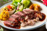ビーフステーキプレート（モアナキッチンカフェ 新宿タカシマヤタイムズスクエア店）