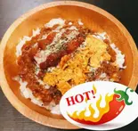 【旨辛ハバネロソース】ゴロゴロお肉のタコライス(ミニ) Chunky Meat  Taco Rice（ゴロゴロお肉の牛タコライスと参鶏湯(サムゲタン) 志村坂上店(カラオケCLUB DAM 志村坂上店)）