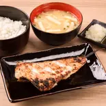 あか魚粕漬け定食（炭火焼定食・居酒屋 炭田屋）