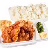 旨塩・醤油あいもり弁当(旨塩2個,醤油2個)（鹿島田あげもん屋ぶんご）