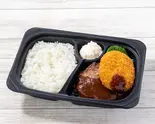 ハンバーグ＆かぼちゃコロッケ弁当（ジョナサン 板橋大山店）