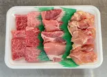 焼肉セット(牛・豚・鶏)1人前250g（時和屋精肉店）