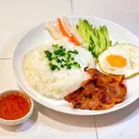 ベトナムBBQポークライス‐Vietnamese BBQ Pork rice（バインミーサイゴンフレッシュポールタウン店）