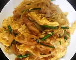 豚肉と玉ねぎの玉子炒め（中国家庭料理 佳成）