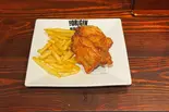 から揚げ2個とフライドポテト（らあめん元）