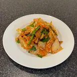 猪肉炒辣白菜(豚キムチ炒め)(神保町 餃子小龍包)