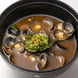 しじみの赤だし Waterclam With Dark Miso（東京寿司 ITAMAE SUSHI 銀座コリドー店 Tokyo Sushi Itamae Sushi Ginza Corridor）