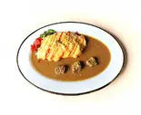 ふわとろオムカレー(黒毛和牛)（OPERA♡CURRY 【Cafe＆Bar LIT】）