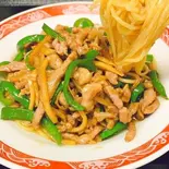 青椒ロース麺（元町中華麻辣湯 難波火鍋）