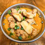 じゃがいもとカリフラワードライカレー Aloo Gobi（インドケバブTHAI＆KORIAN FOODS(ASIANTASTE)）