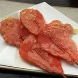 紅生姜天ぷら tempura with red ginger 红姜天妇罗（東北居酒屋～奥羽の宴～）