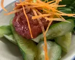 梅肉きゅうり（居酒屋亀屋 平尾店）