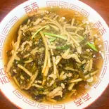 高菜と豚肉あんかけ麺(喜味家)