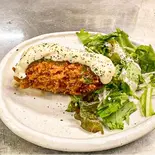 クリームコロッケ旨辛タルタルソース（焼き鳥居酒屋チキンハート駒川中野店）