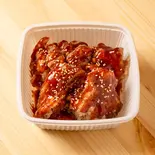 ヤンニョムチキン3個（デカ盛り弁当 はるき 大通店【唐揚げ弁当屋】）