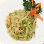 クラゲの冷菜 凉拌海蜇皮（台湾料理 金彩）