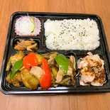 ナスと醤油炒め 弁当（冬木中華酒場）