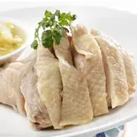 蒸し鶏のねぎ油かけ 葱油鸡(川味軒)