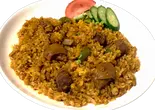 マトンビリヤニ Mutton Biryani(ネパール家庭料理ディヤロ)
