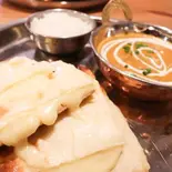 【当店人気No.2！】チーズナン セット/Cheese Naan set（インド料理ガンジス）