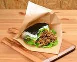 キーマカレーバーガー（おにぎり専門店波平）