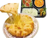 チーズナン＆ライスセット CHEESE NAN＆RICE SET（インド北部料理PUNJABI草加松原店）