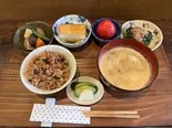 旬なお野菜定食（お茶カフェ うさぎ）