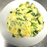 ニラ玉子炒め（中華料理 金星）