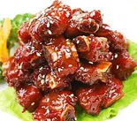 上海風スペアリブ,糖醋小排（居酒屋酔宴）