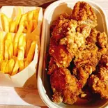 からぽてセット（肉めし食堂TAKTABLE）