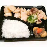 イカの天ぷら定食（笑食）