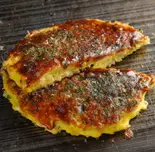 豚玉 Pork Okonomiyaki（お好み焼き さんぺい）