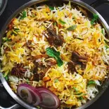 ケバブ ビリヤニ チキン。(ハラール)Kebab Biriyani Chicken.(HALAL)(HALAL DONER KEBAB RESTAURANT)