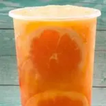 グレープフルーツティー西柚乌龙茶（茶々真珠ミルクティー）
