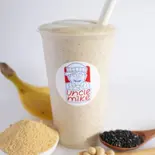 黒ゴマきなこバナナスムージー Black sesame Kinako Banana smoothie（Uncle Mike 宮町店）