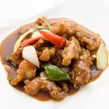 白身魚の黒酢炒め（上海灘dining 田町店）