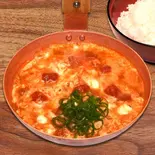 トマト親子丼(元祖 変わりかつ丼・親子丼 祭太鼓 あべのルシアス店)